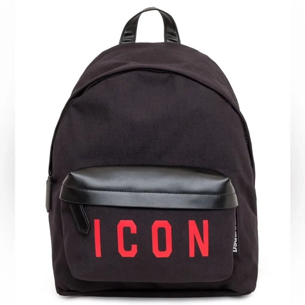 Dsquared2 Icon Collection Black Backpack